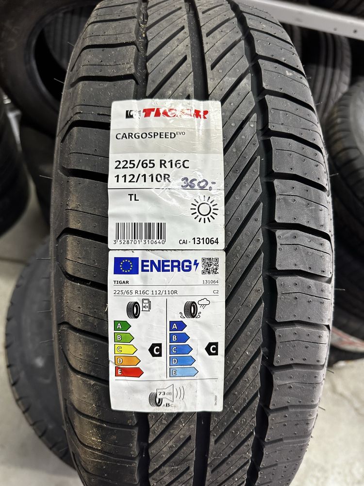Opony nowe letnie  225/65/16C 112/110R Tigar Cargospeed 2024r
