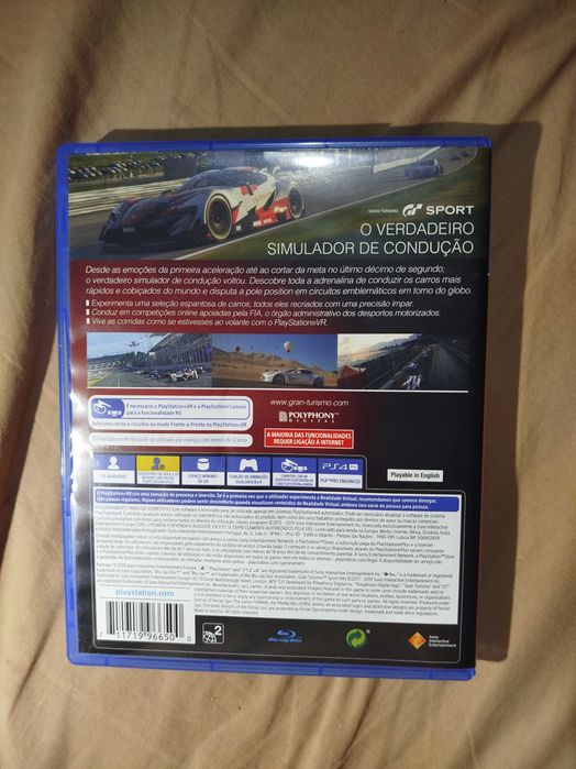 Grand Turismo Sport | PS4 - Compatível com PS VR