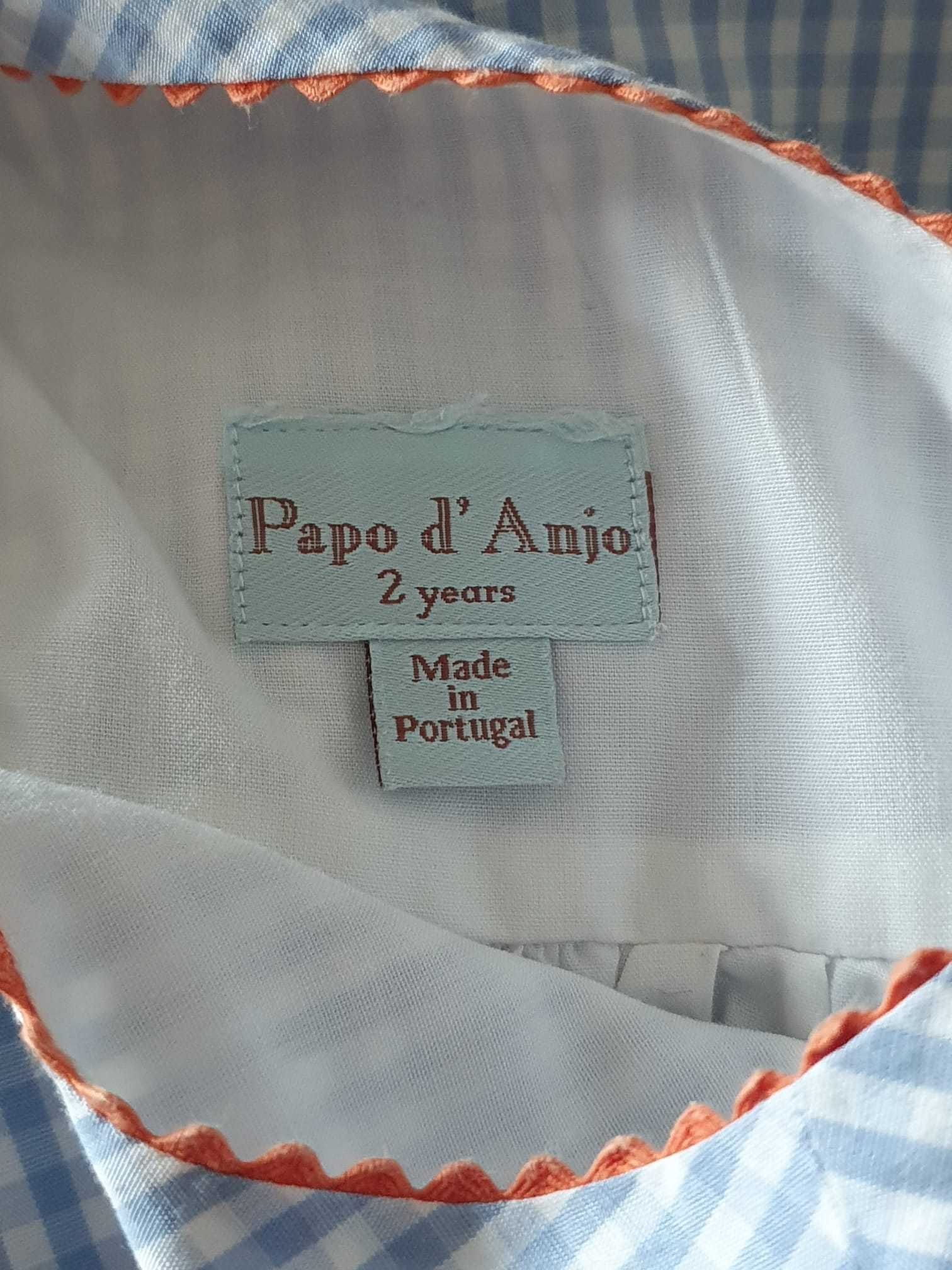 Vestido menina Papo d'Anjo - 2 anos