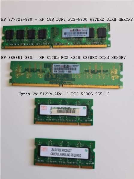 Memórias RAM Portátil