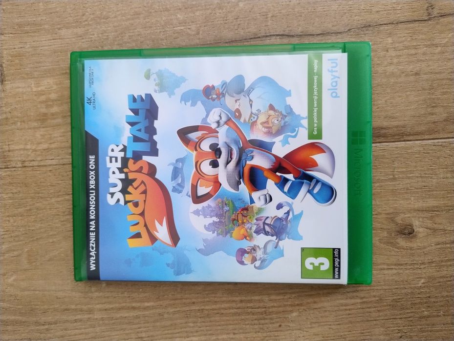 Lucky's Tale XBOX ONE, gra w polskiej wersji językowej.