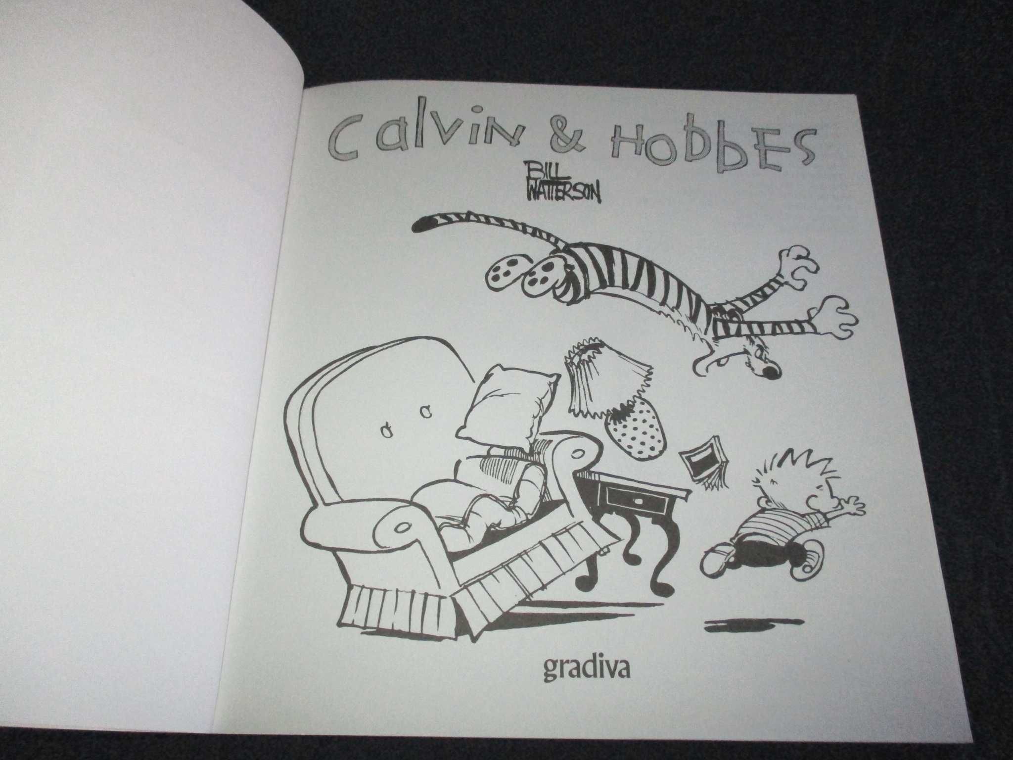 Livro Calvin & Hobbes Bill Watterson Gradiva