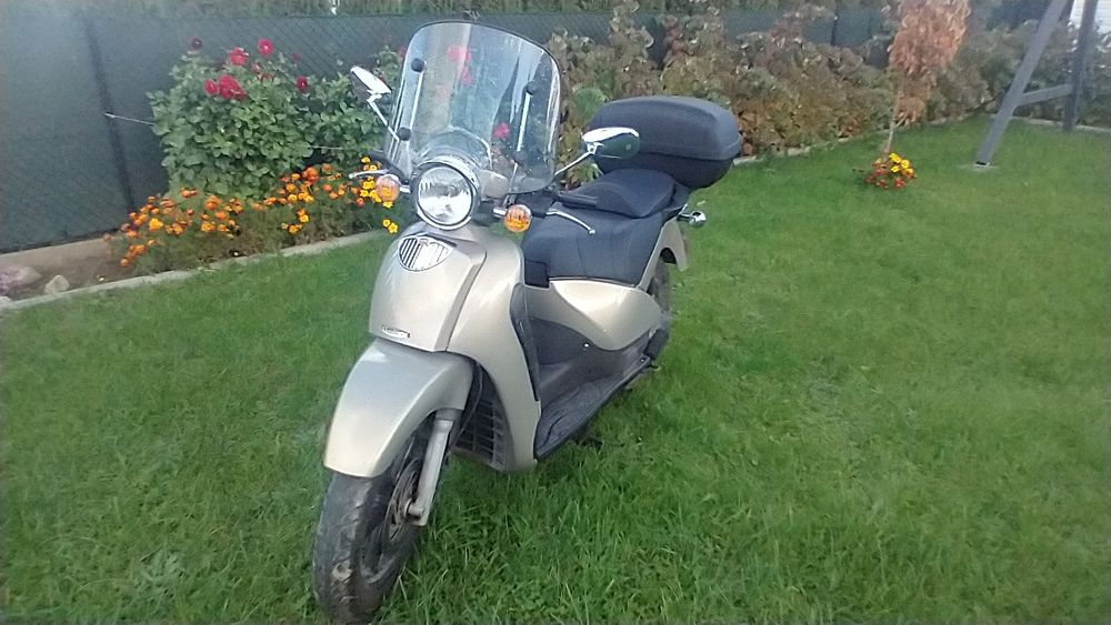 Aprilia Scarabeo duży  skuter Retro klasyk 125cc kola 16cali