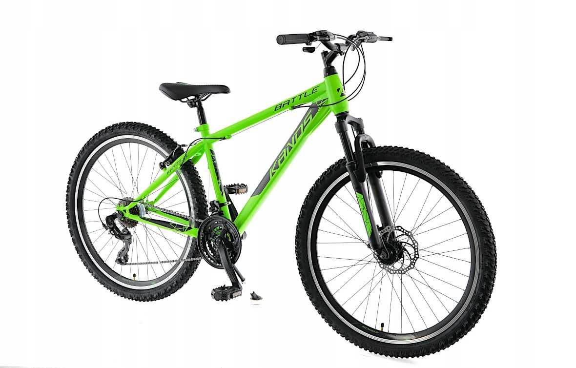 NOWY Solidny Rower 26 KANDS BATTLE 1 X Tarcza SHIMANO MTB brat Energy