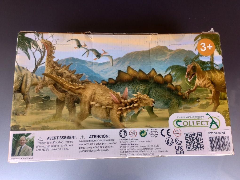 NOWA figurka Dinozaur Stegosaurus Deluxe Window Box Stegozaur 39516