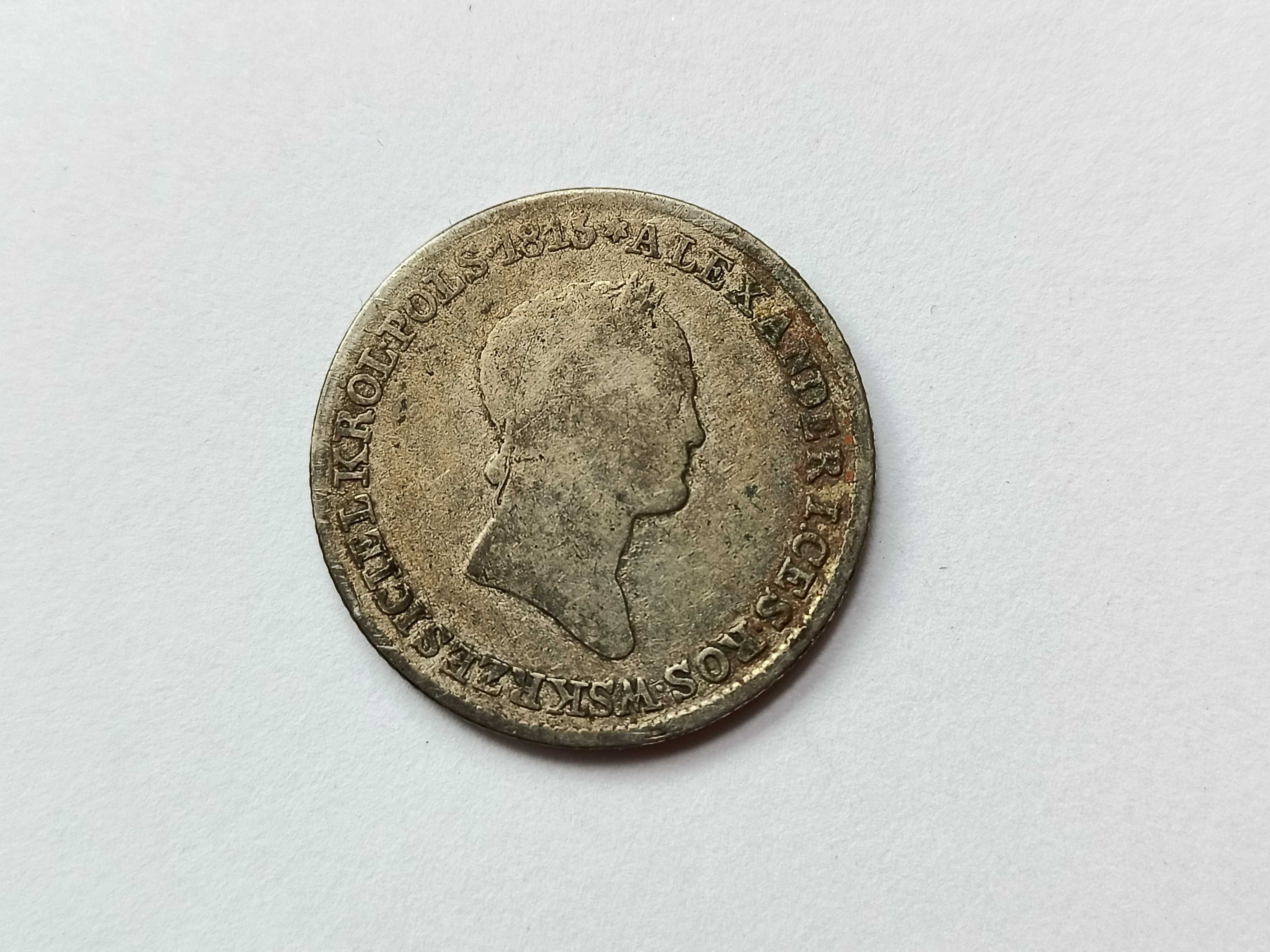 1 Złoty 1834 IP kropki po ZŁO i POL rzadka oryginał Srebro
