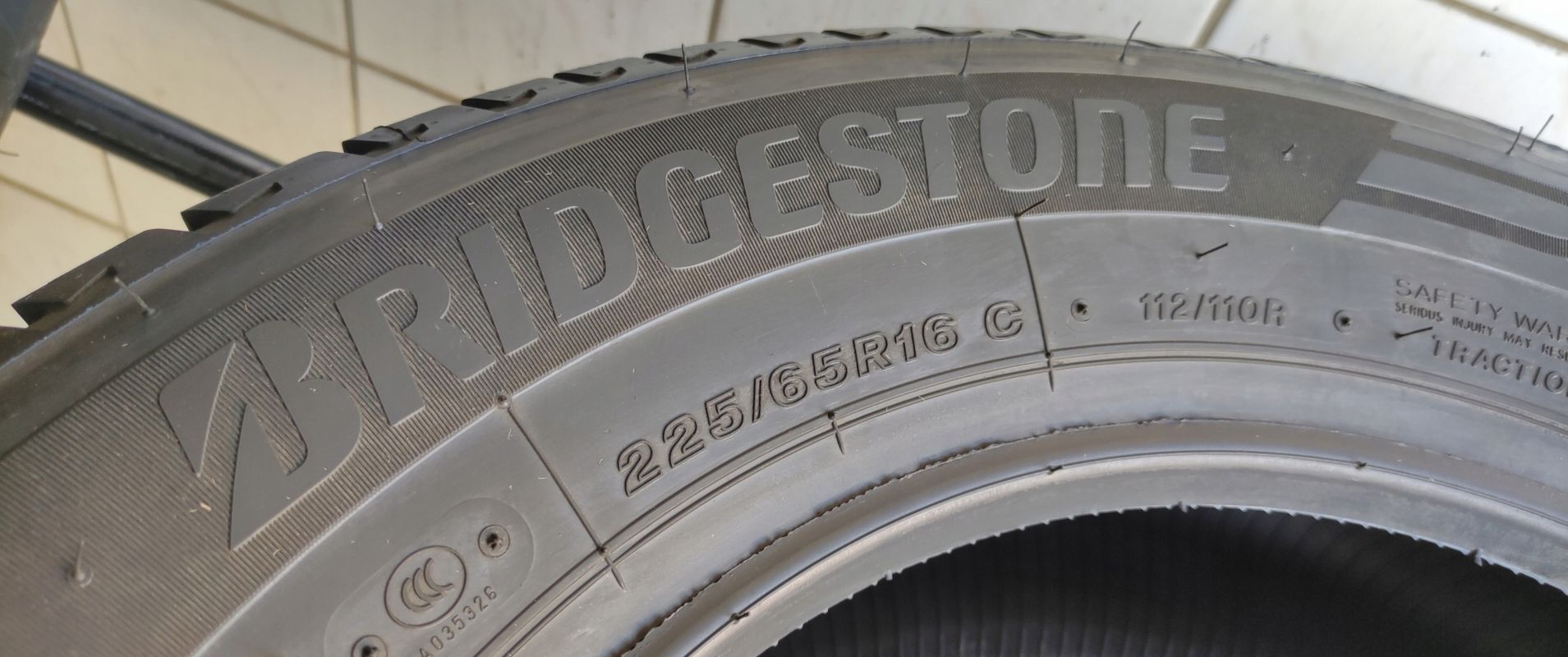 4x 225/65r16c Bridgestone Duravis AllSeason C/A/72dB 2 lata gwarancji