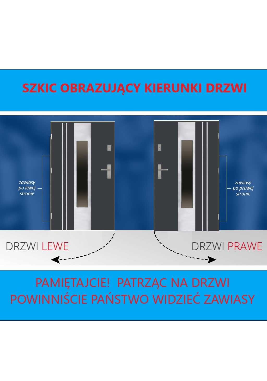 Drzwi wejściowe zew. 72 mm ST-41 "90" LEWE PRAWE 4 kolory Ud 1,3