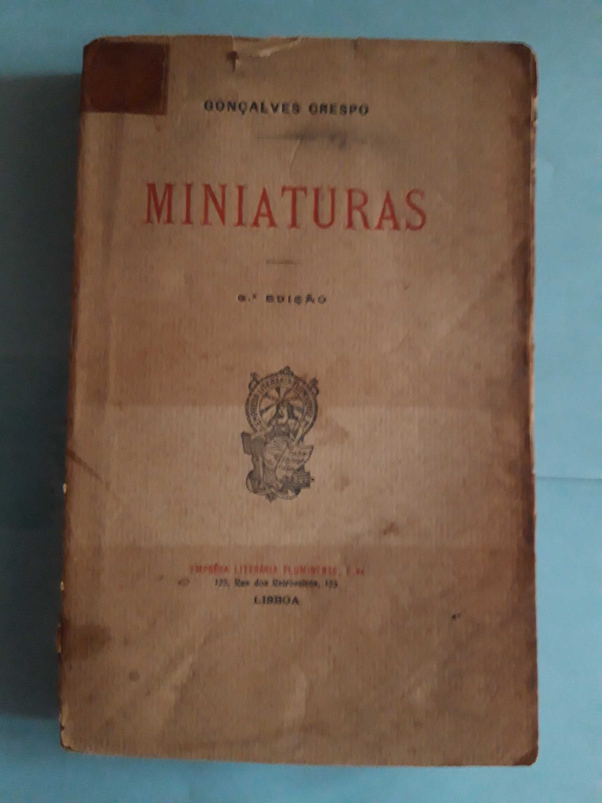 Livro - Miniaturas -Gonçalves Crespo