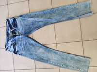 Spodnie jeans rurki