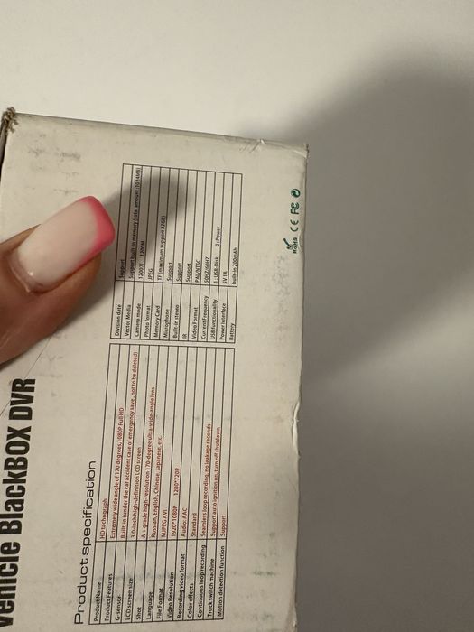 Продам автомобільний відеореєстратор новий