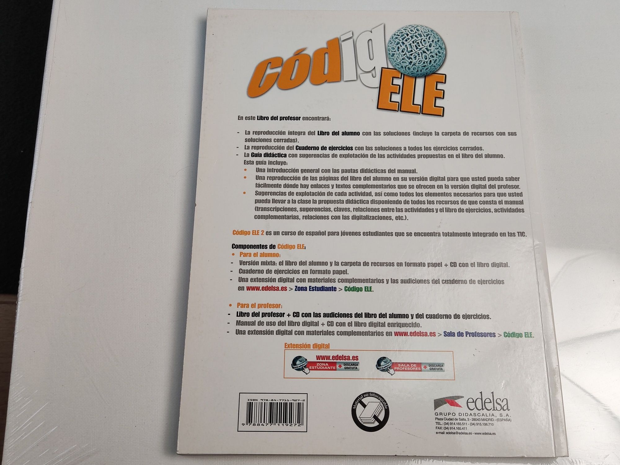 Código ELE 2 - Libro del profesor - przewodnik metodyczny