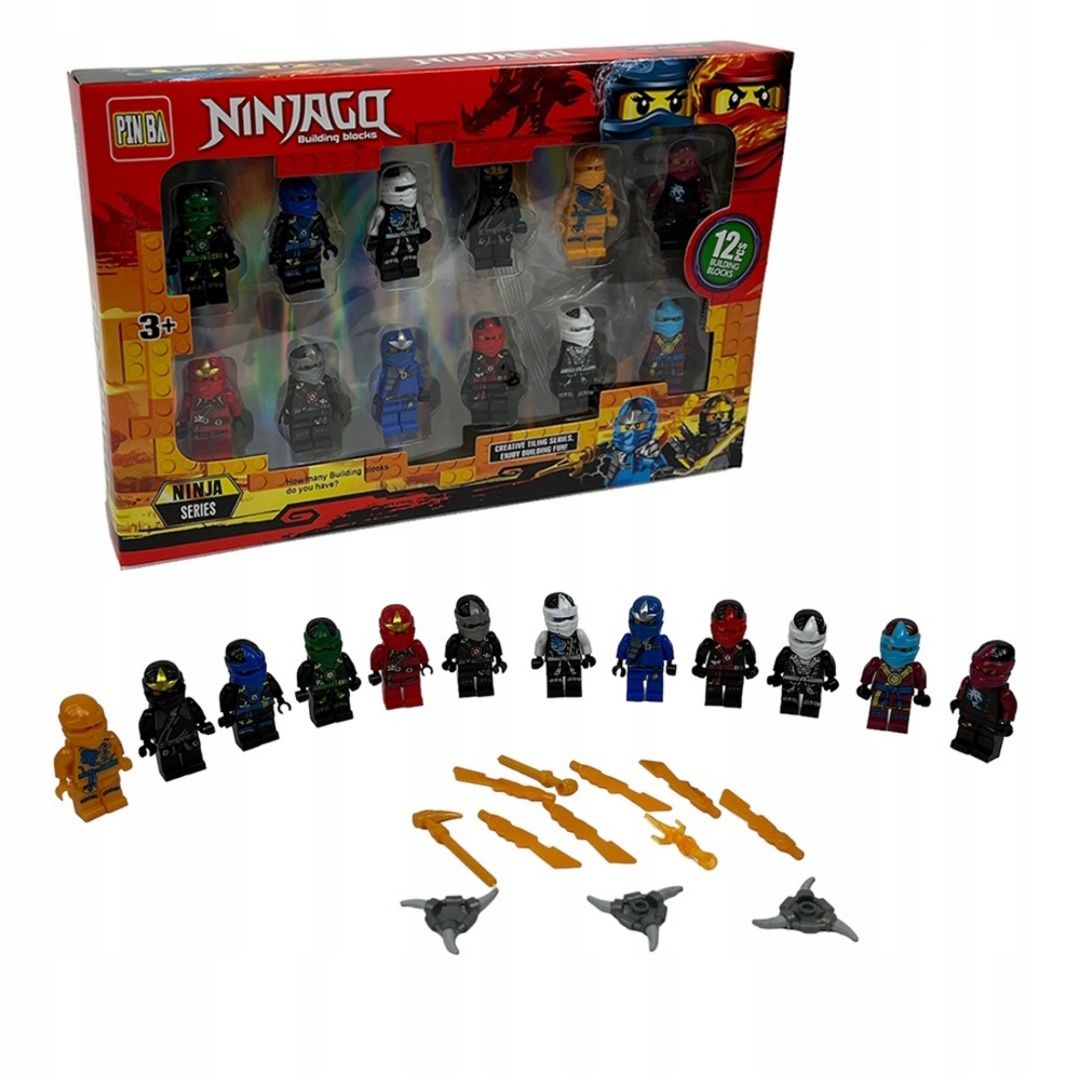 Zestaw 12 figurek ninjago