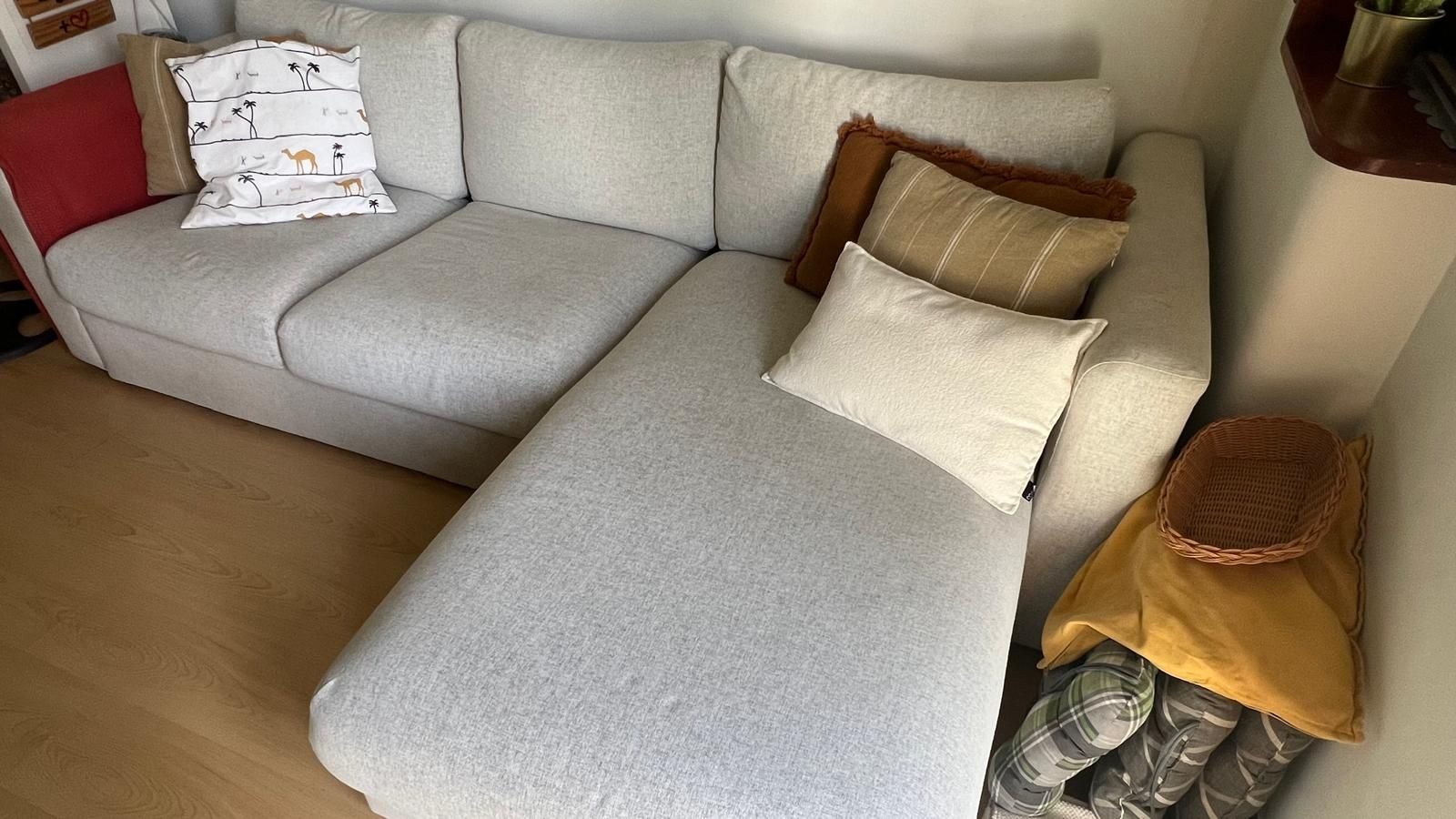 Sofá IKEA Vimle Cinzento Claro