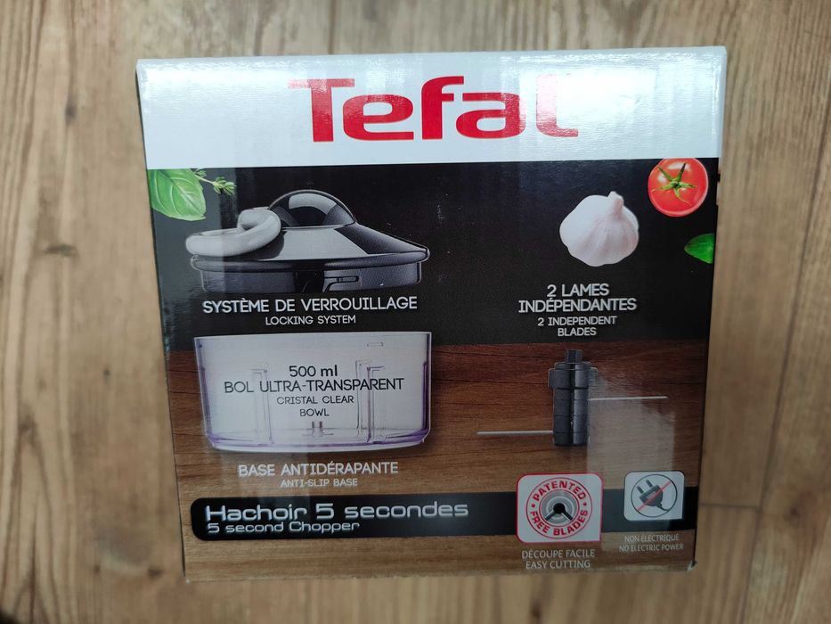 Tefal siekacz rozdrabniacz ręczny 5 sekund 500ml Nowy Wysy 1zł GW