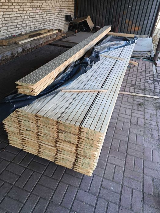 Imitacja bala | 28x190 | świerk skandynawski | producent