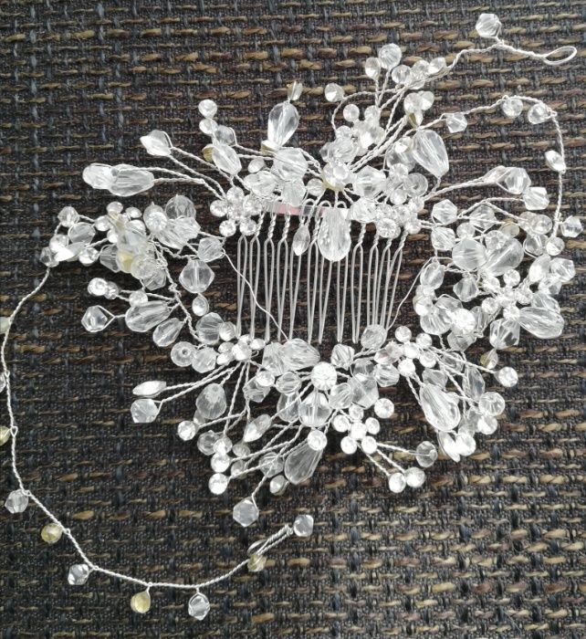 Ślubna ozdoba do włosów