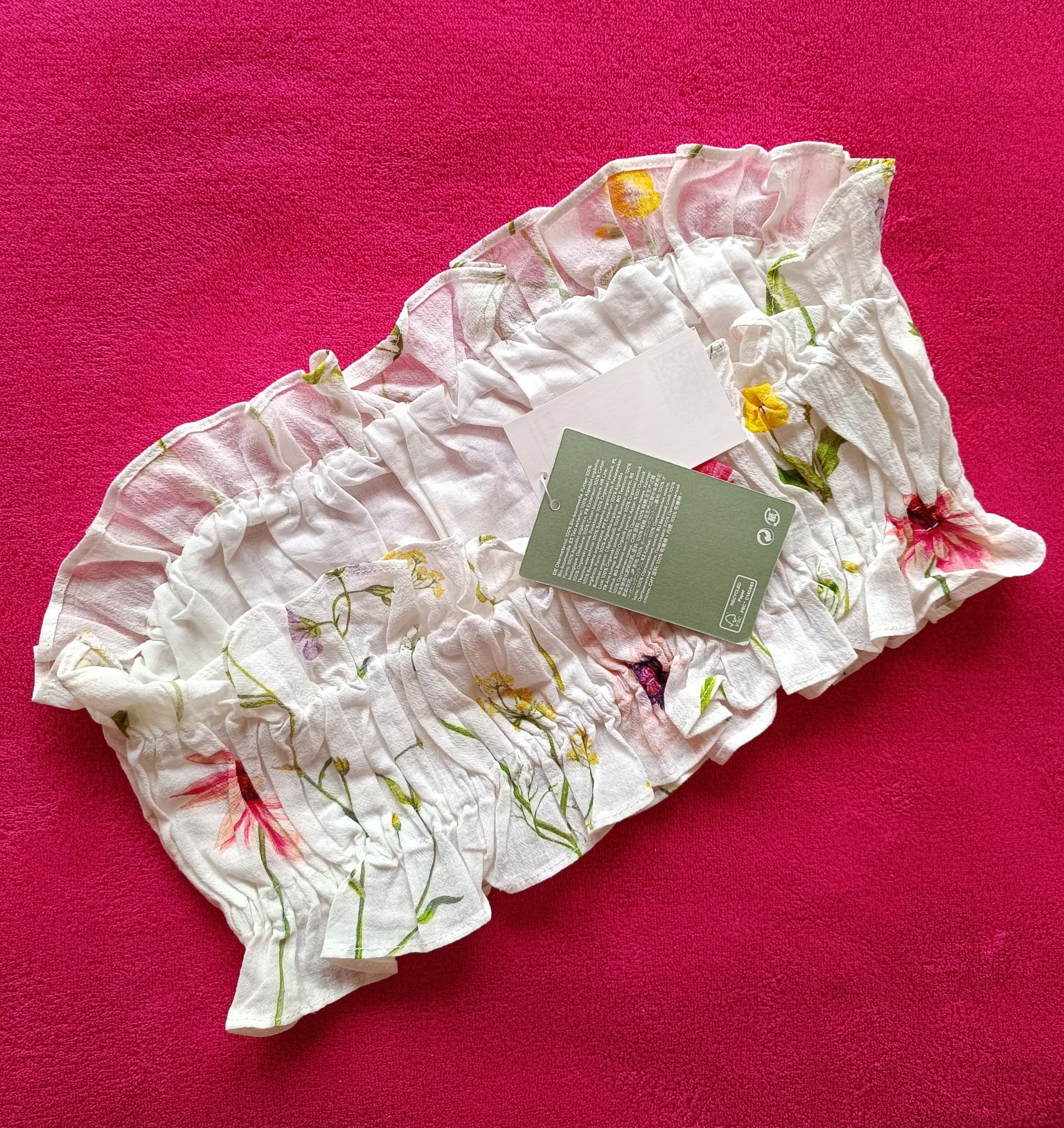 H&M nowy z metką top, 100% bawełny organicznej