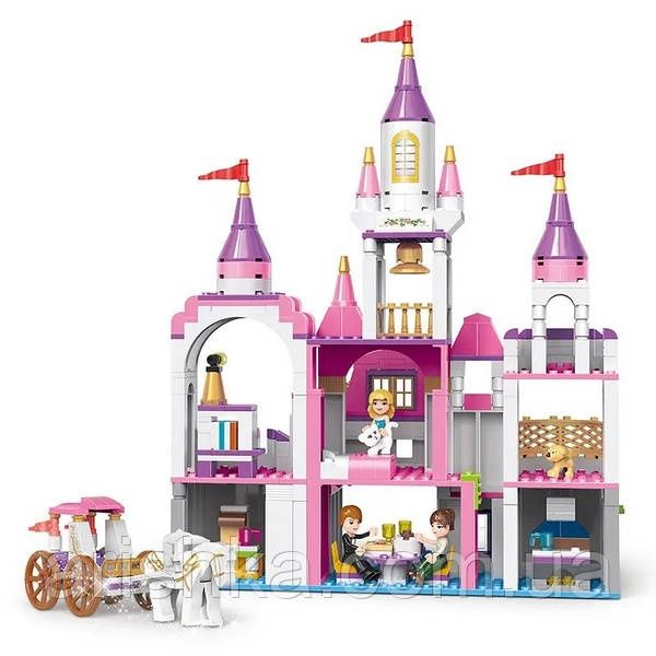 Конструктор Cogo Fairy Волшебный замок 2001, Girls, 516 деталей
Игрушк