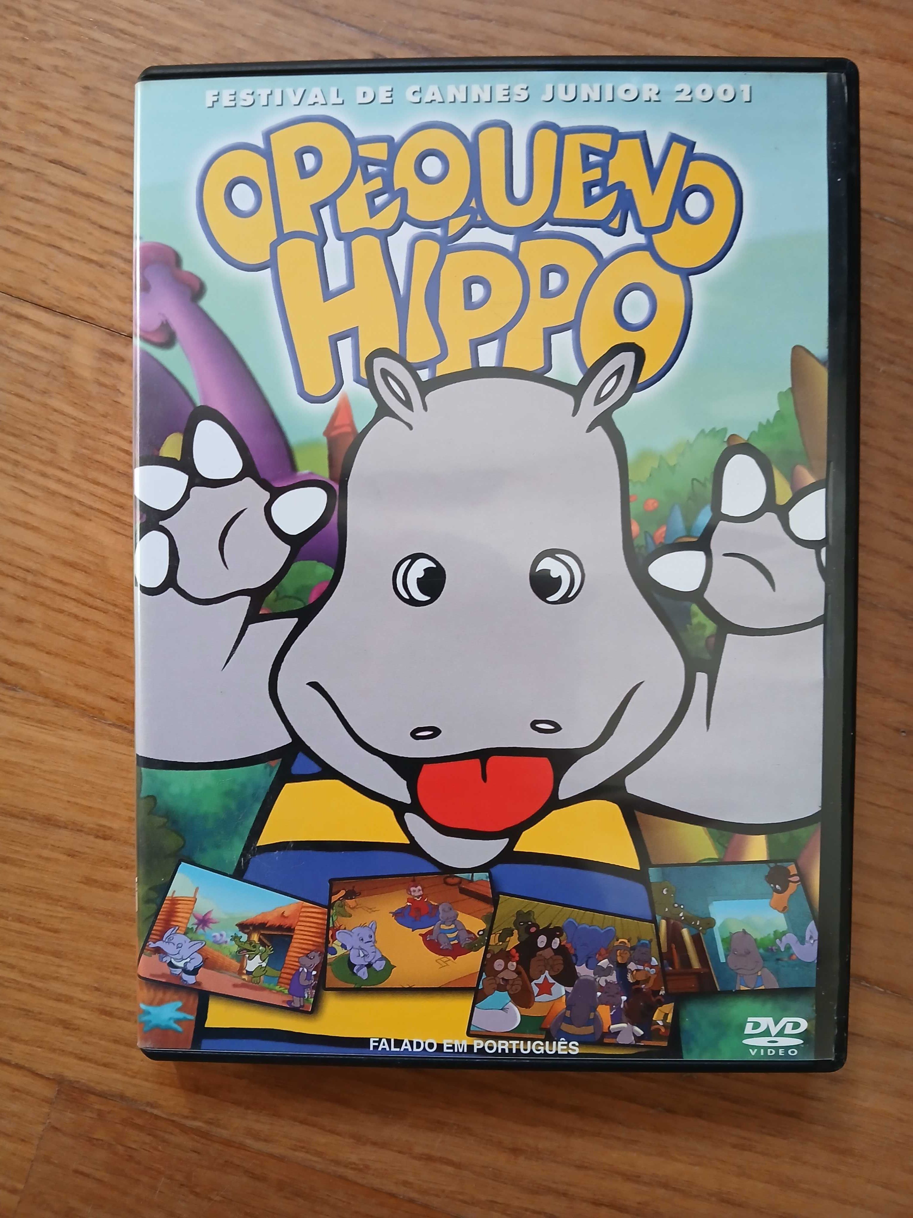 Lote 4 DVD's Infantis - Frosty, Hippo, Livro da Selva, Panda