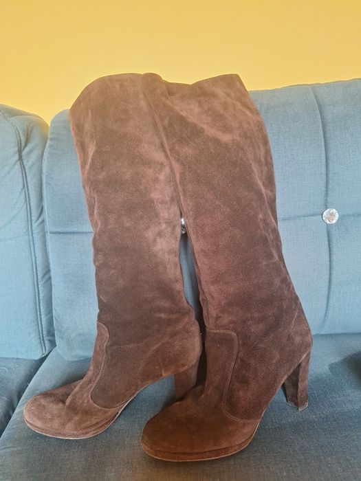 Zamszowe kozaki  firmy Boden.roz.41,5