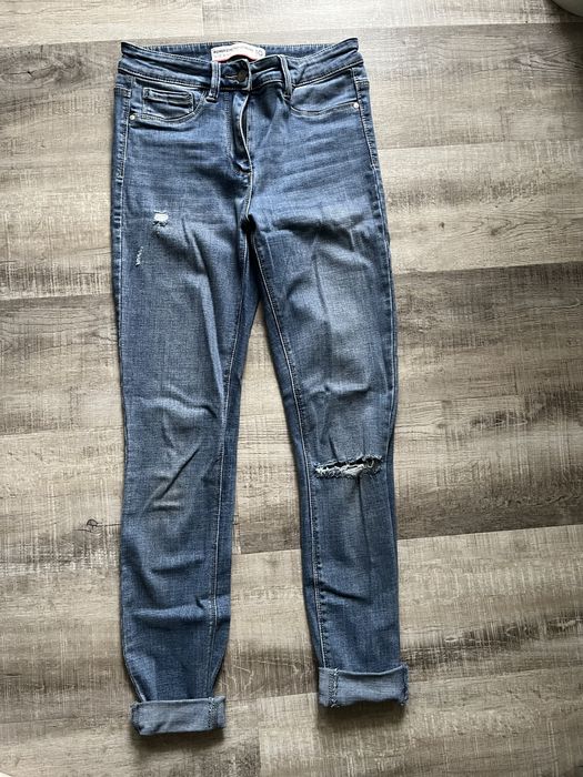 Jeansy next z przetarcami