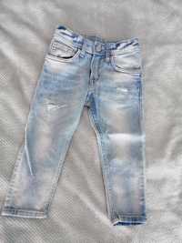 Spodnie jeansowe h&m 98