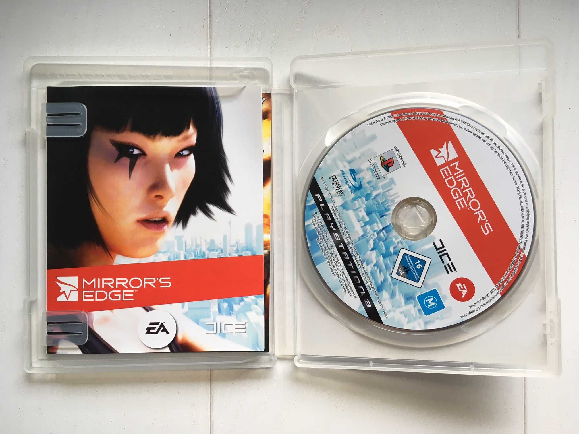 Gra PS3 Mirror's Edge, wydanie premierowe PEGI, komplet