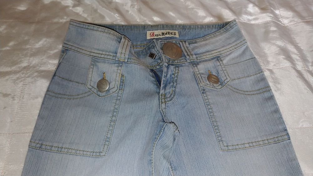 Spodnie jeans,r.26,młodzieżowe,dziewczęce, R.26.D.Real MARKS