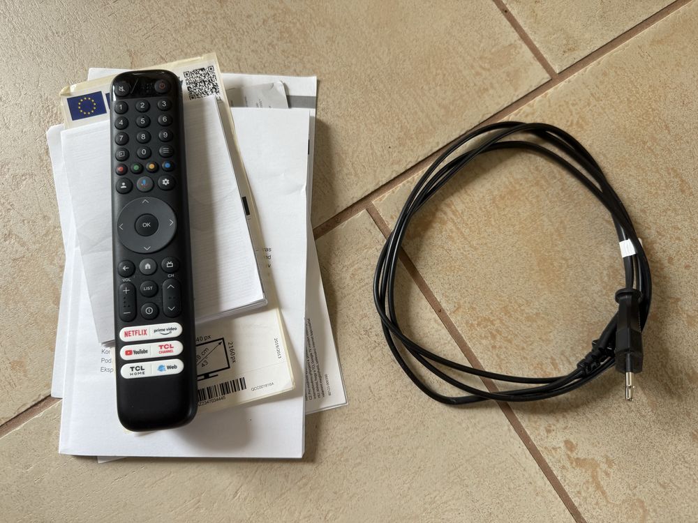 Telewizor TCL 43C645 QLED 4K - 43 Cale