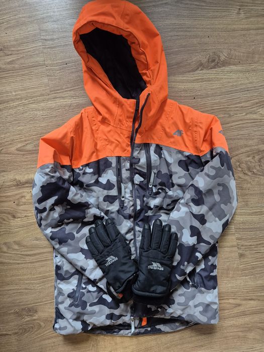Kurtka zimowa/ narciarska 4F r140 plus GRATIS