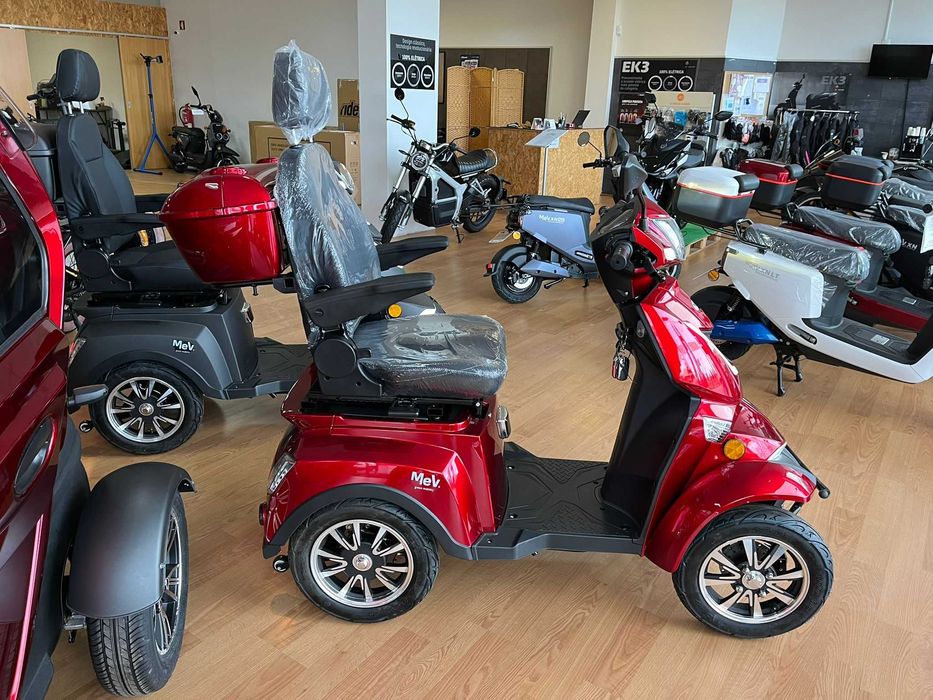 Scooter eletrica de mobilidade 4 Rodas - Mev. 4Q