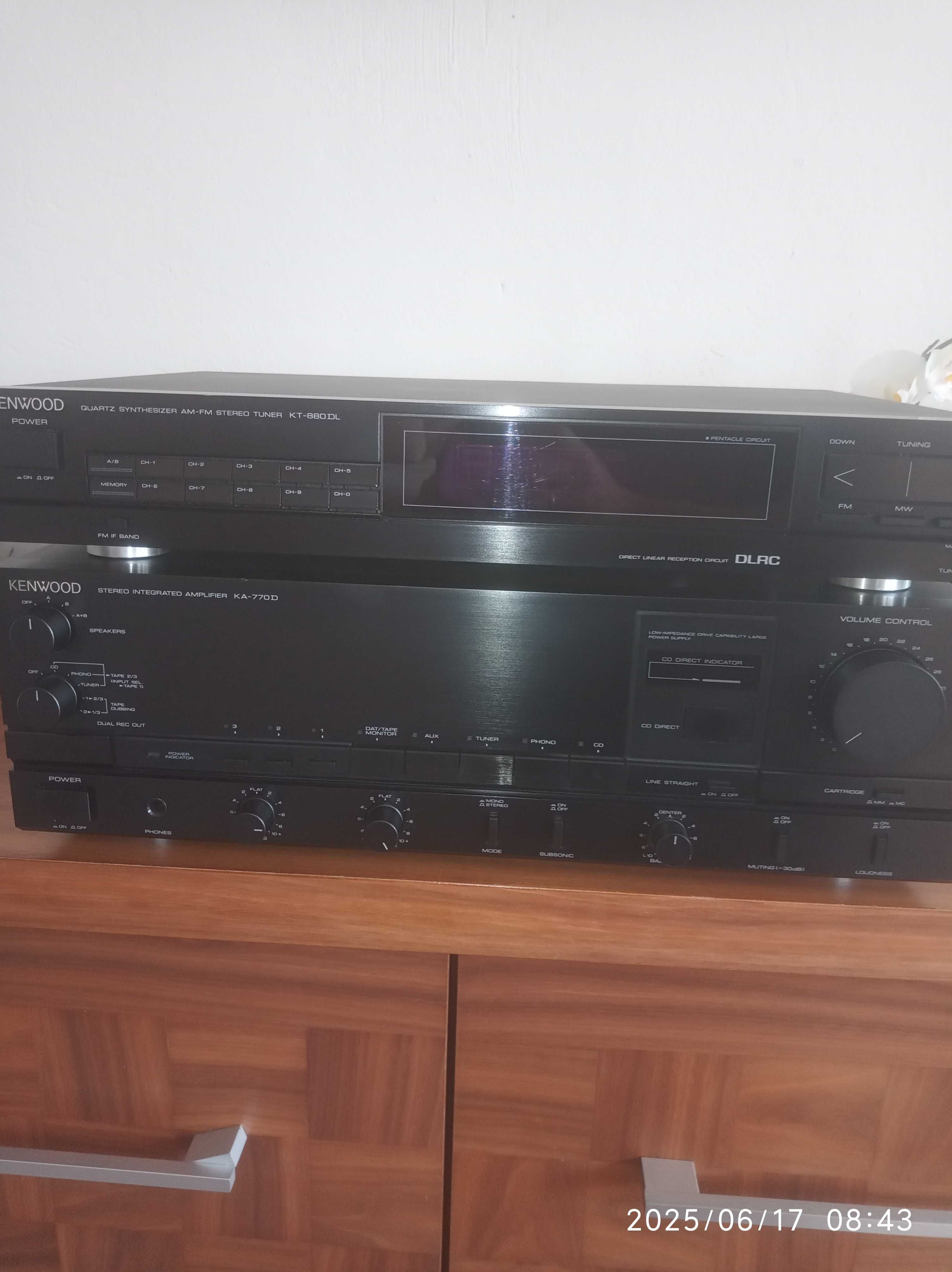 Wzmacniacz Kenwod KA-770D + KT880DL