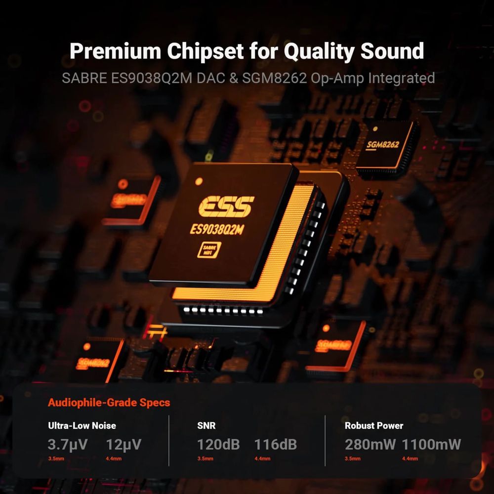 Fosi Audio SK02  ЦАП, DAC, Підсилювач