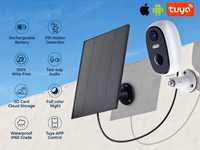 Câmara Vídeo Vigilância Bateria/Solar CCTV 100% Sem Fios WiFI (NOVO)