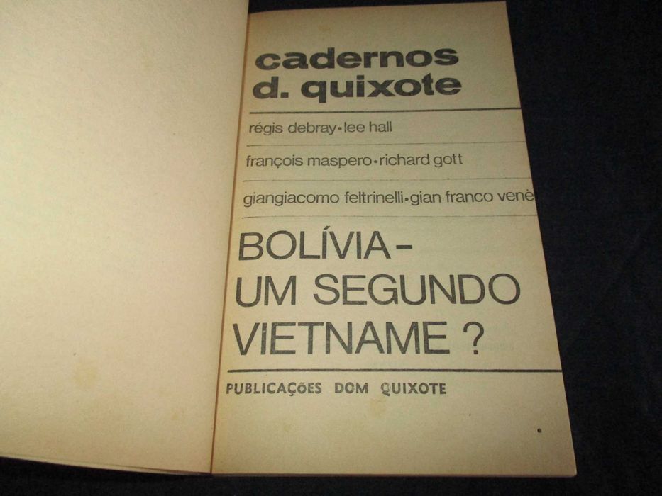 Livro Bolívia Um segundo Vietname? Régis Debray