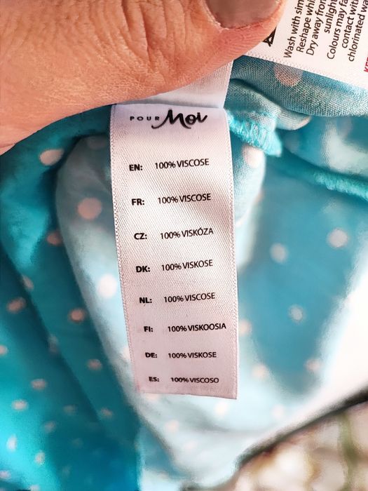 Letnia długa sukienka damska plus size XL 42 lato wakacje