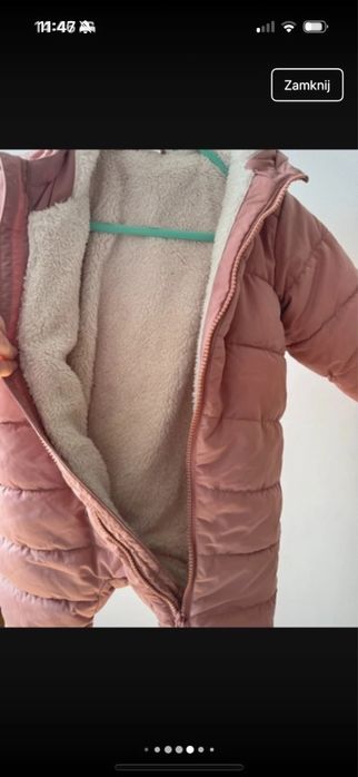 Kombinezon h&m 74 dziewczynka