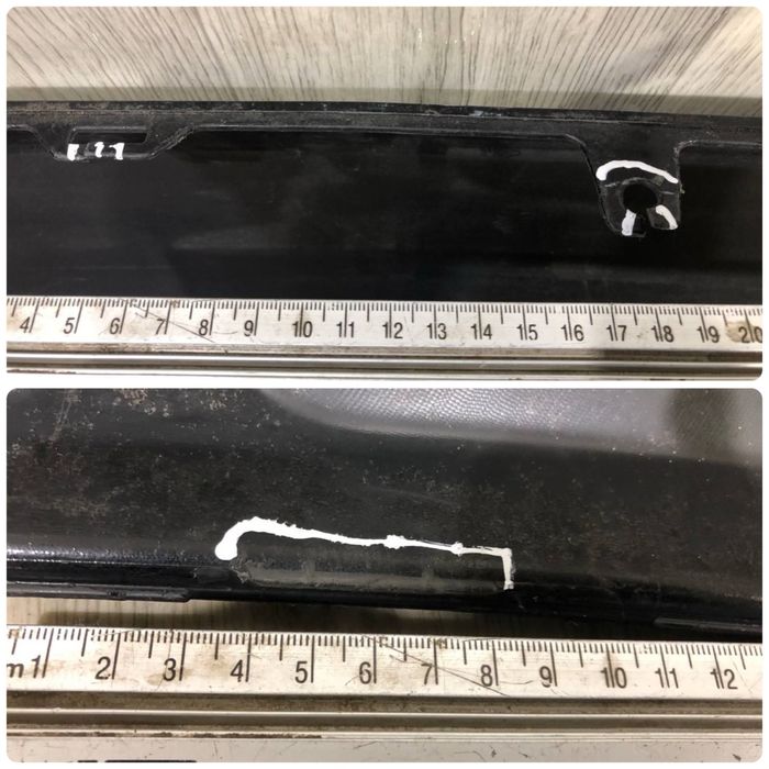 Бампер задний Honda Civic 9 ХЕТЧБЕК ( 2015 - 2017 г.) спойлер диффузор