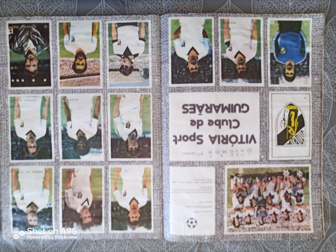 Caderneta de cromos TOP FUTEBOL