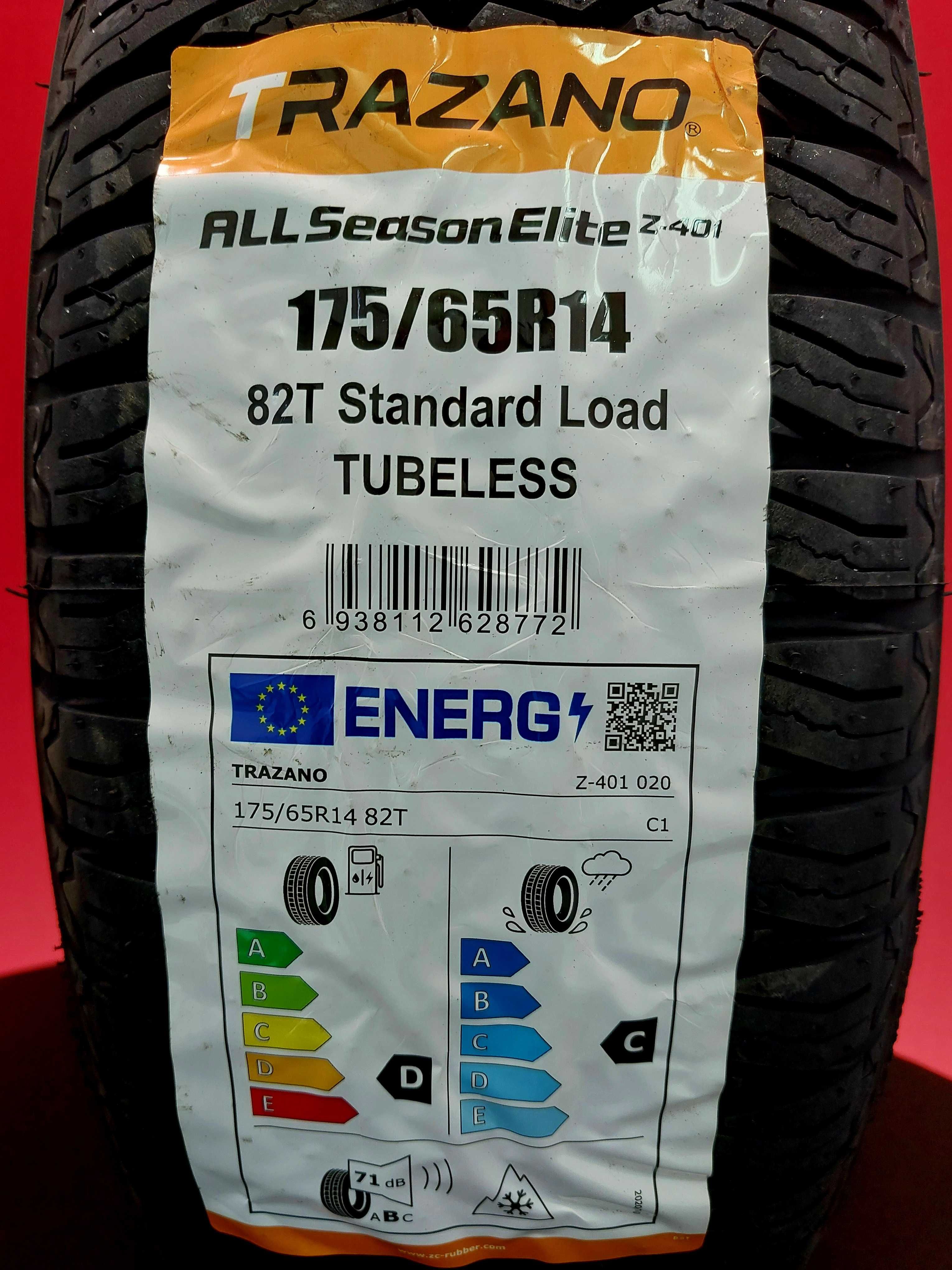 175/65 R14 82T Nowe wielosezonowe opony Trazano Z 401 ROCZNIK 2024