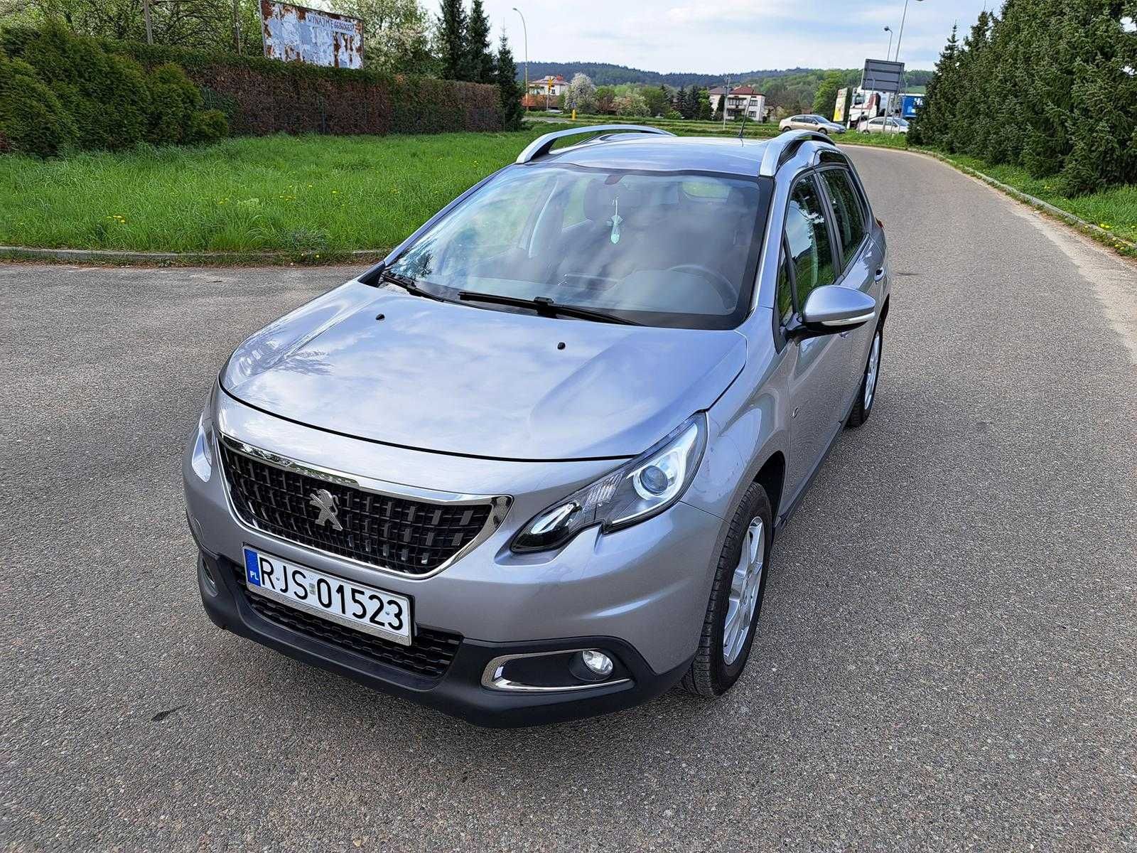 Peugeot 2008 1.2 Benzyna 83KM 2019r Tablet Tempomat LED Idealny Stan!