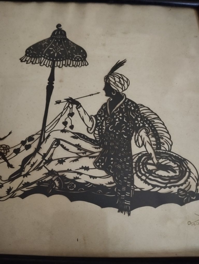 Eva Schönberg grafika wycinanka