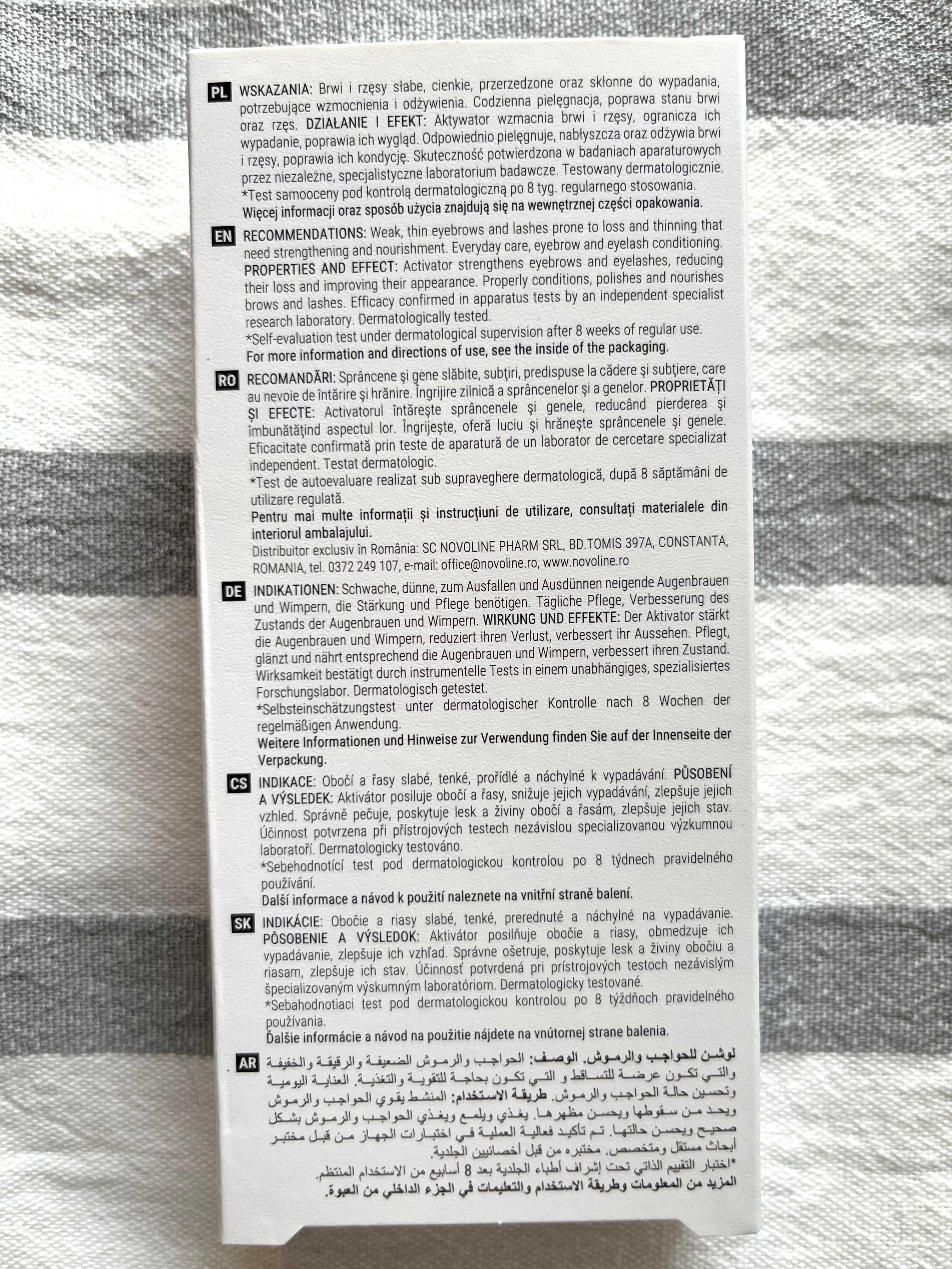 Aktywator do brwi i rzęs Seboradin Fito Cell 6 ml