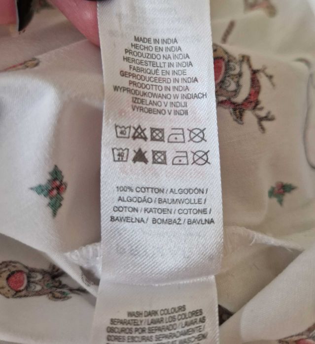 Koszula świąteczna roz. 116