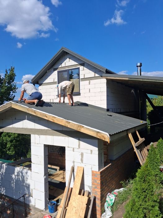 Каменщики. Бетонирование.Кровля