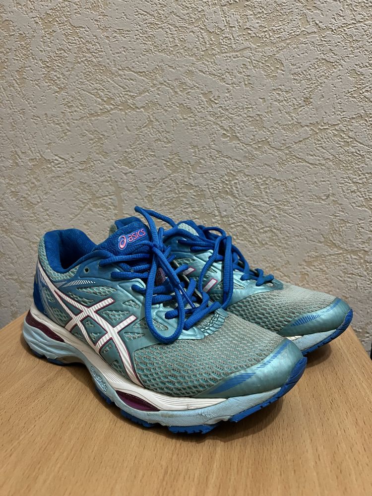 Кросівки asics блакитні асікси