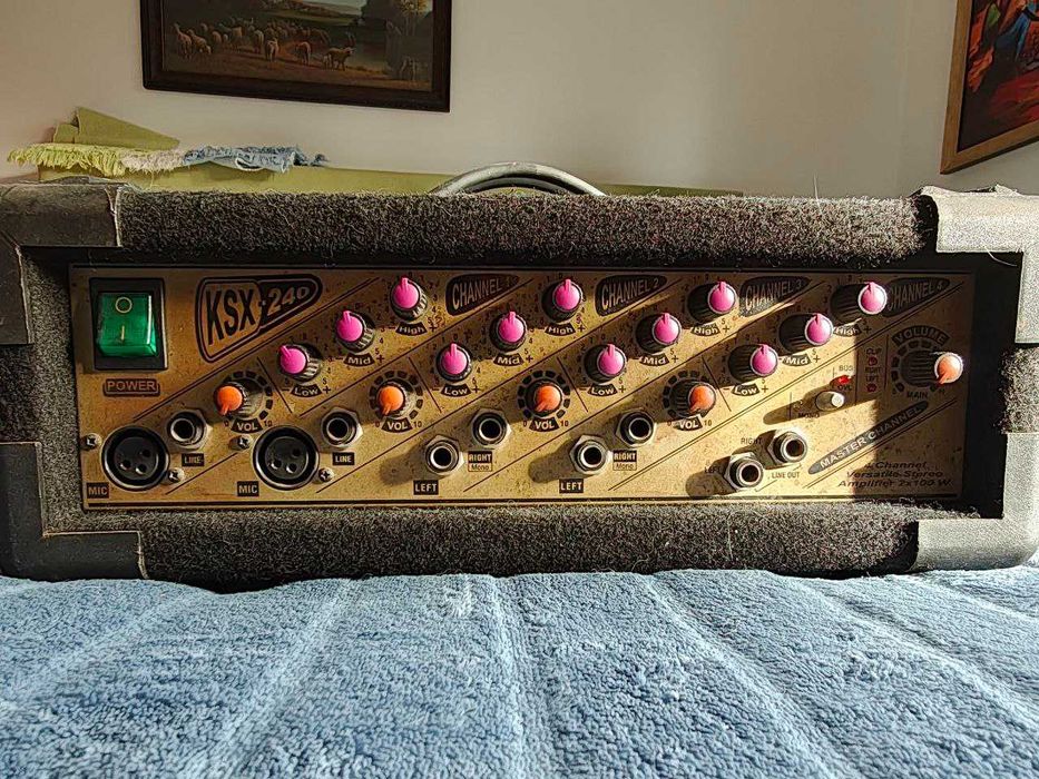 Wzmacniacz estradowy ksx-240 handbox