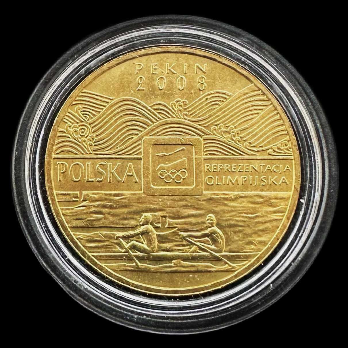 Moeda de 2 Zloty - 2008 - Polônia - Pequim