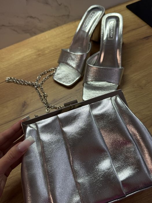 Комплект мюли и сумка